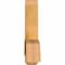 Ekena Millwork Bellingham Rough Sawn Timber Gable Bracket, Western Red Cedar, 60"W x 27"H x 6"D x 6"F, 11/12 Pitch GBW060X27X0606BEL00RWR - alternate 4